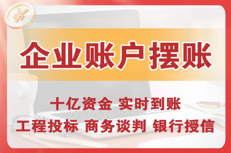 瑞丽企业账户摆账